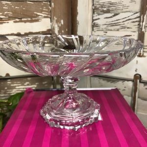 Crystal Footed Dish